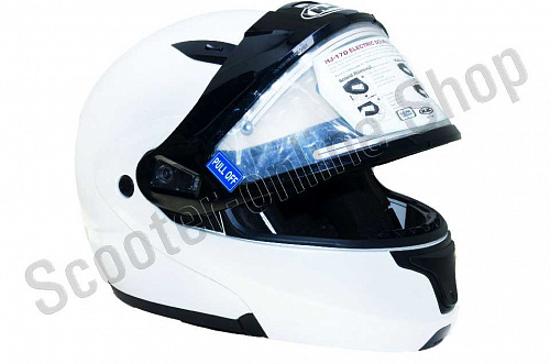 HJC Шлем снегоходный модуляр  HJC CL-Max 2  белый  S стекло  с подогревом фото фотография 