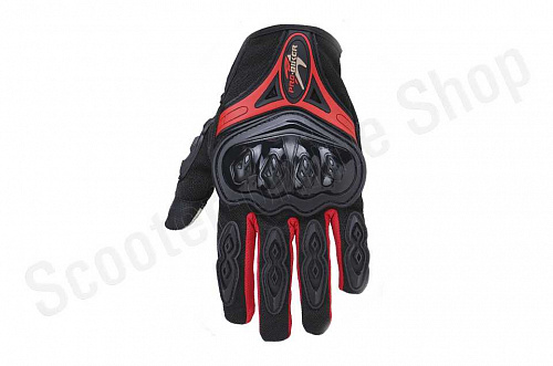 Мотоперчатки перчатки мото Перчатки Pro-Biker MCS-42 Red, XXL фото фотография 