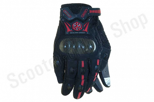 Мотоперчатки перчатки мото Перчатки   "SCOYCO" mod:MC-20, size:M, красные фото фотография 