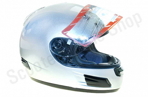 Шлем интеграл KBC TK-8 Solid Silver M(58) фото фотография изображение картинка