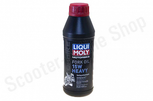 1524 LiquiMoly Масло в вилку  Racing Fork Oil Heavy 15W синтетическое 0,5л фото фотография изображение картинка